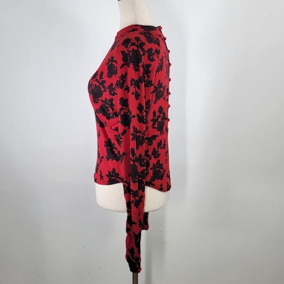 FREE PEOPLE dinner party keyhole top Sz M NEW - Picture 4 of 9